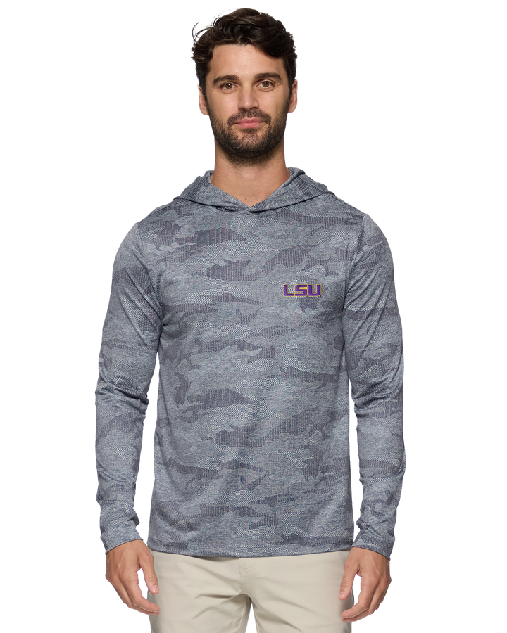LSU MADEFLEX VICTORY PERFORMANCE CAMO HOODIE