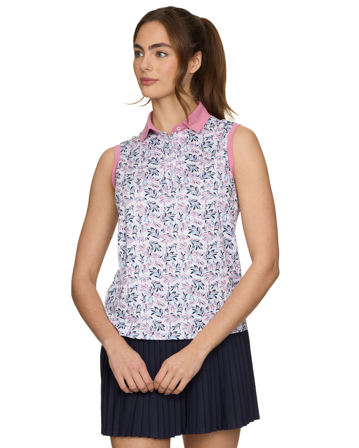 WOMEN'S MVP SLEEVELESS POLO