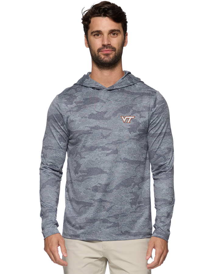 VIRGINIA TECH VICTORY PERFORMANCE CAMO HOODIE