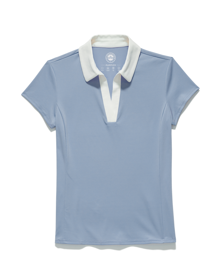 WOMEN’S BOCA V-NECK PERFORMANCE POLO