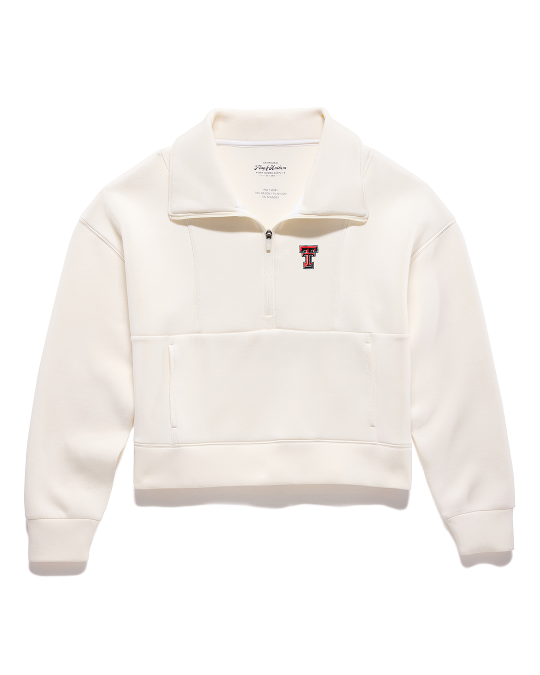 TEXAS TECH SUPER SOFT SCUBA 1/2 ZIP