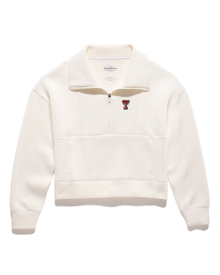 TEXAS TECH SUPER SOFT SCUBA 1/2 ZIP