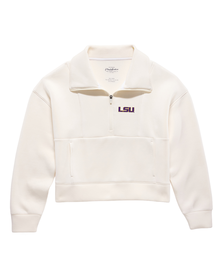 LSU SUPER SOFT SCUBA 1/2 ZIP