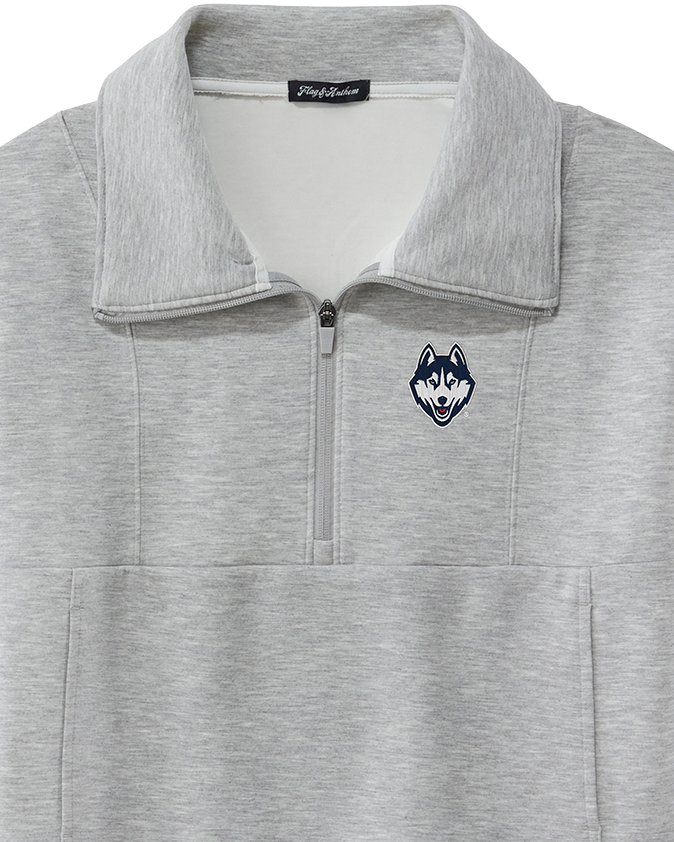 UCONN SUPER SOFT SCUBA 1/2 ZIP