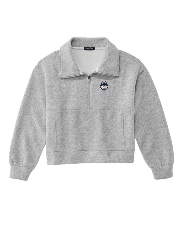 UCONN SUPER SOFT SCUBA 1/2 ZIP