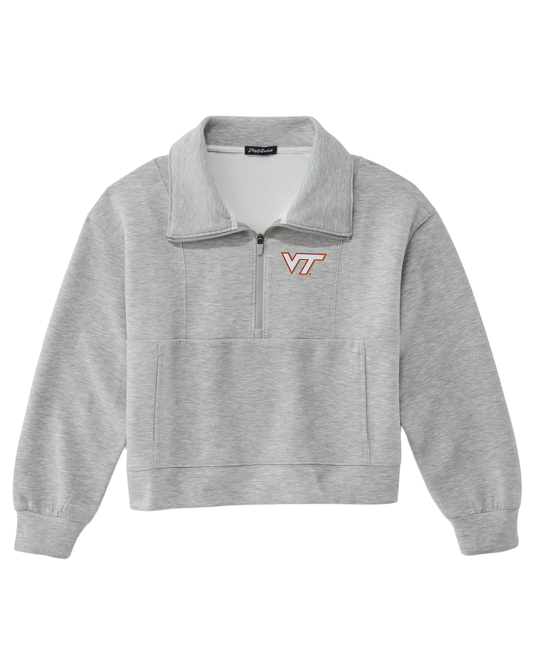 VIRGINIA TECH SUPER SOFT SCUBA 1/2 ZIP