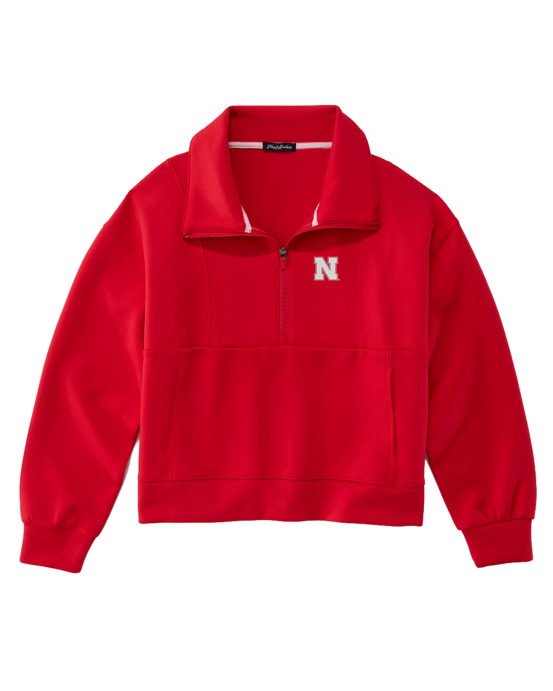 NEBRASKA SUPER SOFT SCUBA 1/2 ZIP