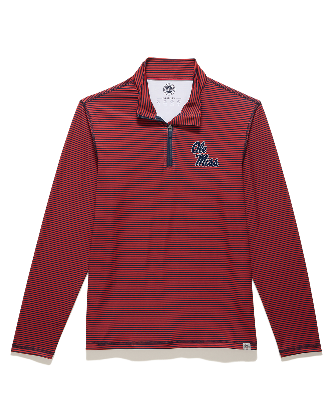 OLE MISS JOURNEY STRETCH 1/4-ZIP