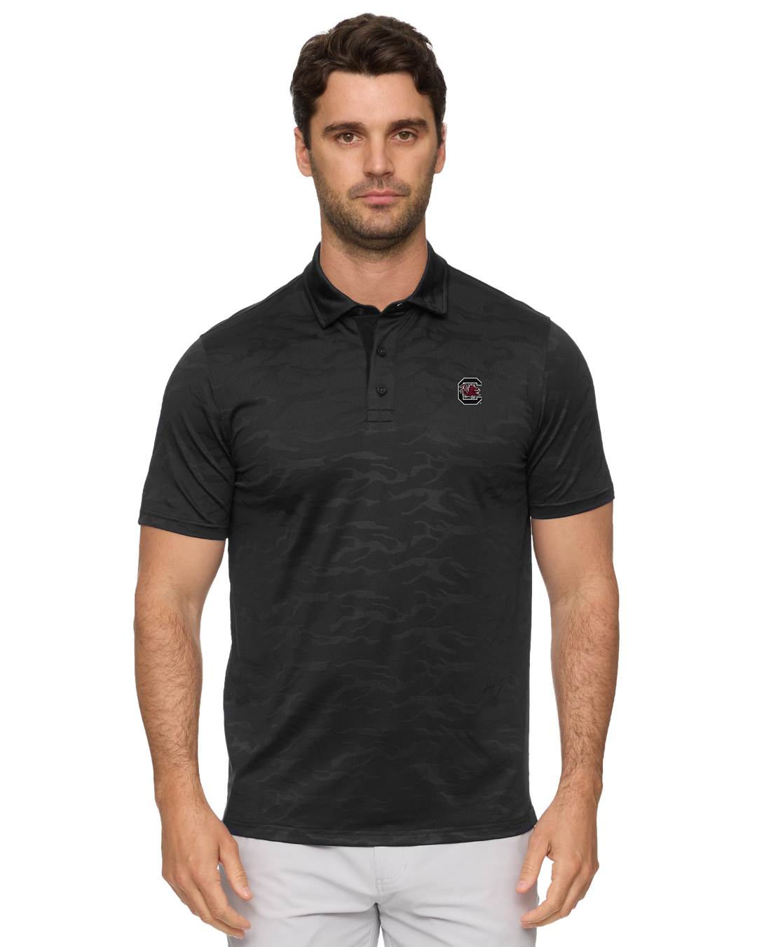 SOUTH CAROLINA ARCADIA CAMO PERFORMANCE POLO