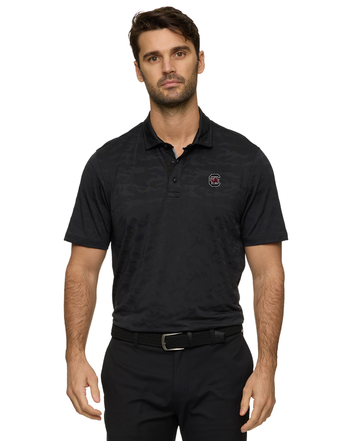 SOUTH CAROLINA ARCADIA CAMO PERFORMANCE POLO