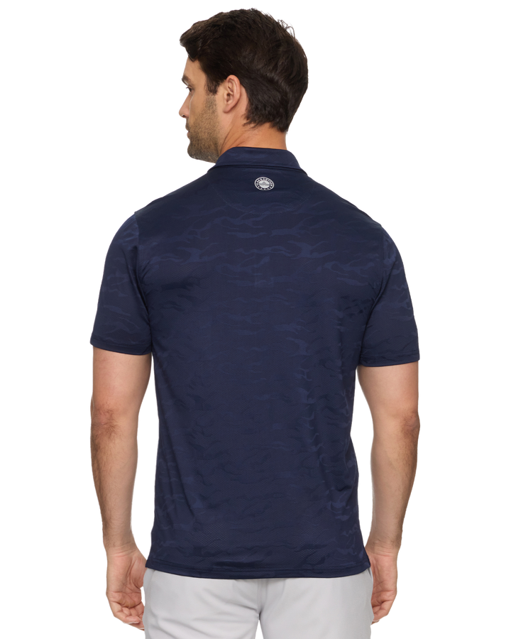 ILLINOIS ARCADIA CAMO PERFORMANCE POLO