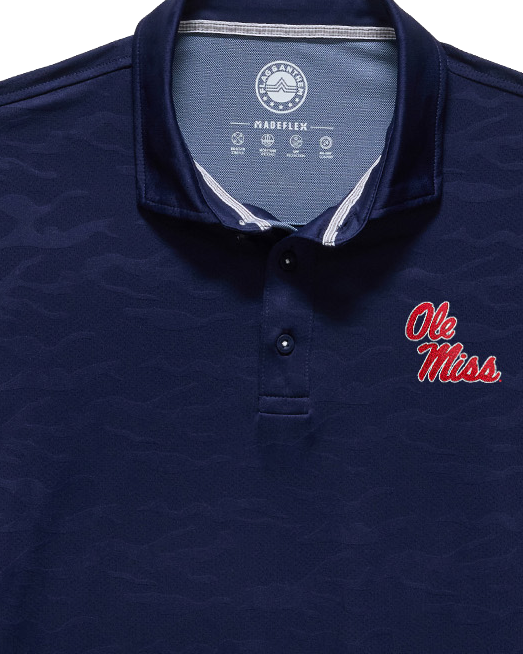 OLE MISS ARCADIA CAMO PERFORMANCE POLO