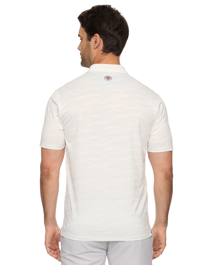 ARCADIA FLAG CAMO PERFORMANCE POLO