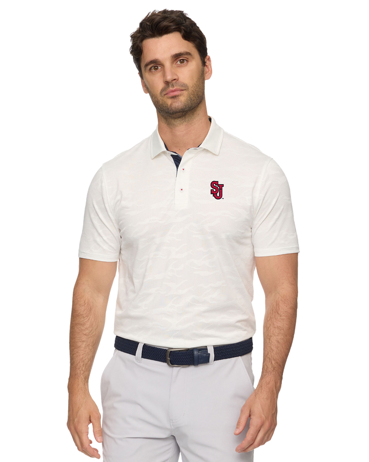 ST. JOHN'S ARCADIA CAMO PERFORMANCE POLO