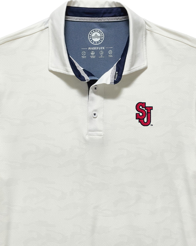 ST. JOHN'S ARCADIA CAMO PERFORMANCE POLO