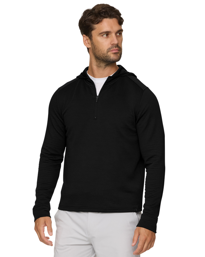 LEGACY PERFORMANCE WAFFLE 1/4-ZIP HOODIE