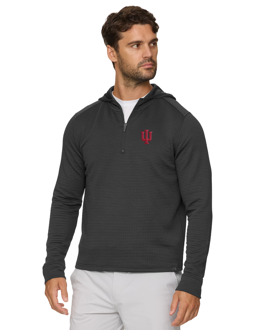 INDIANA MADEFLEX LEGACY PERFORMANCE WAFFLE 1/4-ZIP HOODIE