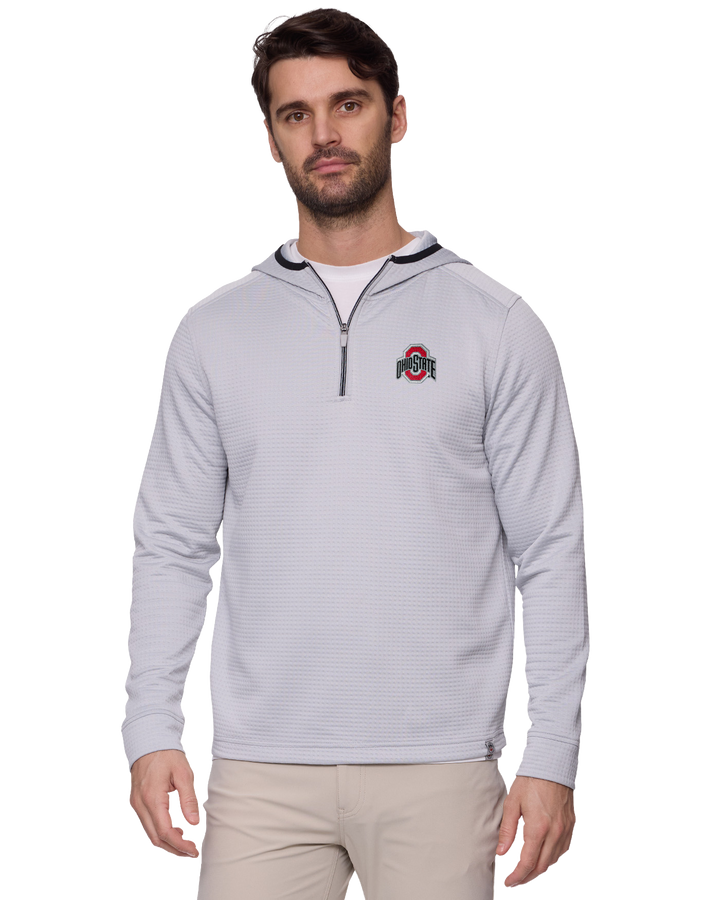 OHIO STATE LEGACY PERFORMANCE 1/4-ZIP HOODIE