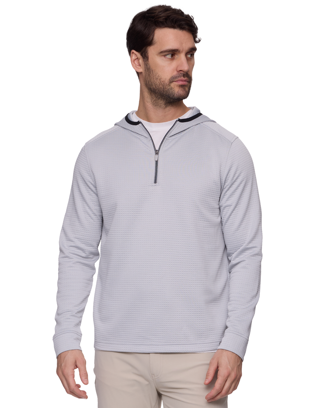 MADEFLEX LEGACY PERFORMANCE WAFFLE 1/4-ZIP HOODIE