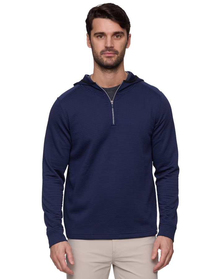 MADEFLEX LEGACY PERFORMANCE WAFFLE 1/4-ZIP HOODIE