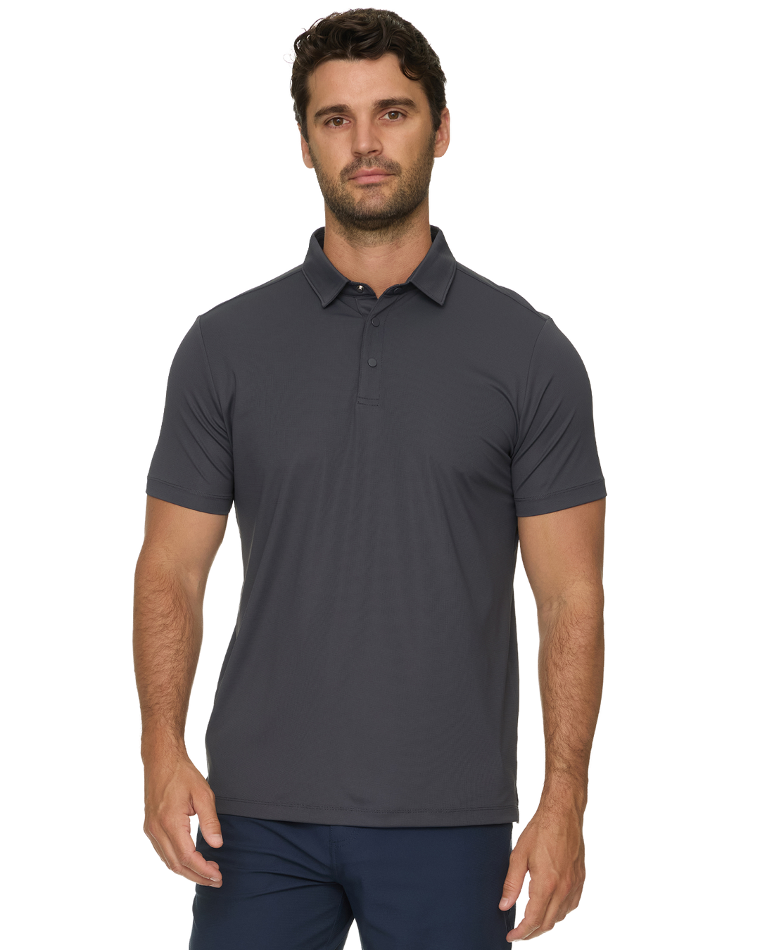 LINKS TEXTURED PERFORMANCE POLO