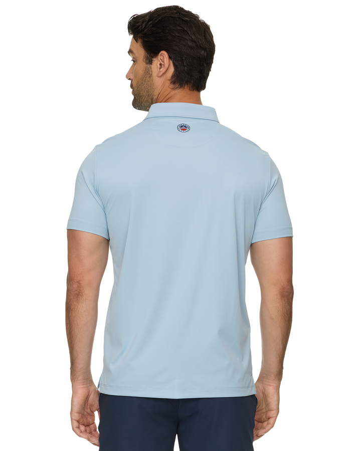 LINKS TEXTURED PERFORMANCE POLO
