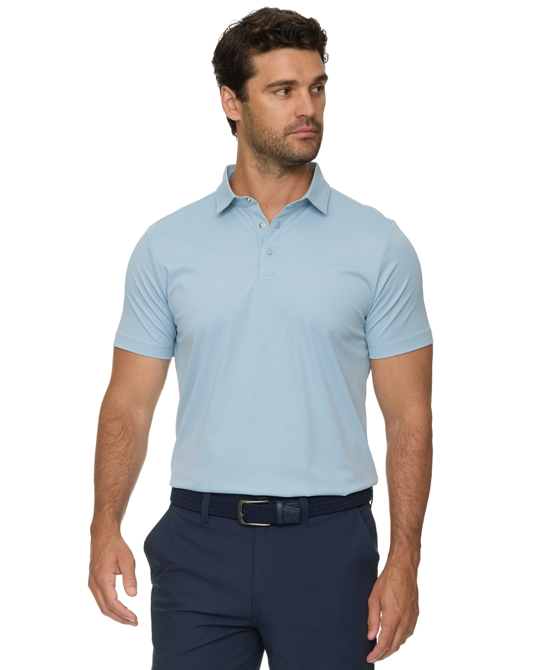 LINKS TEXTURED PERFORMANCE POLO