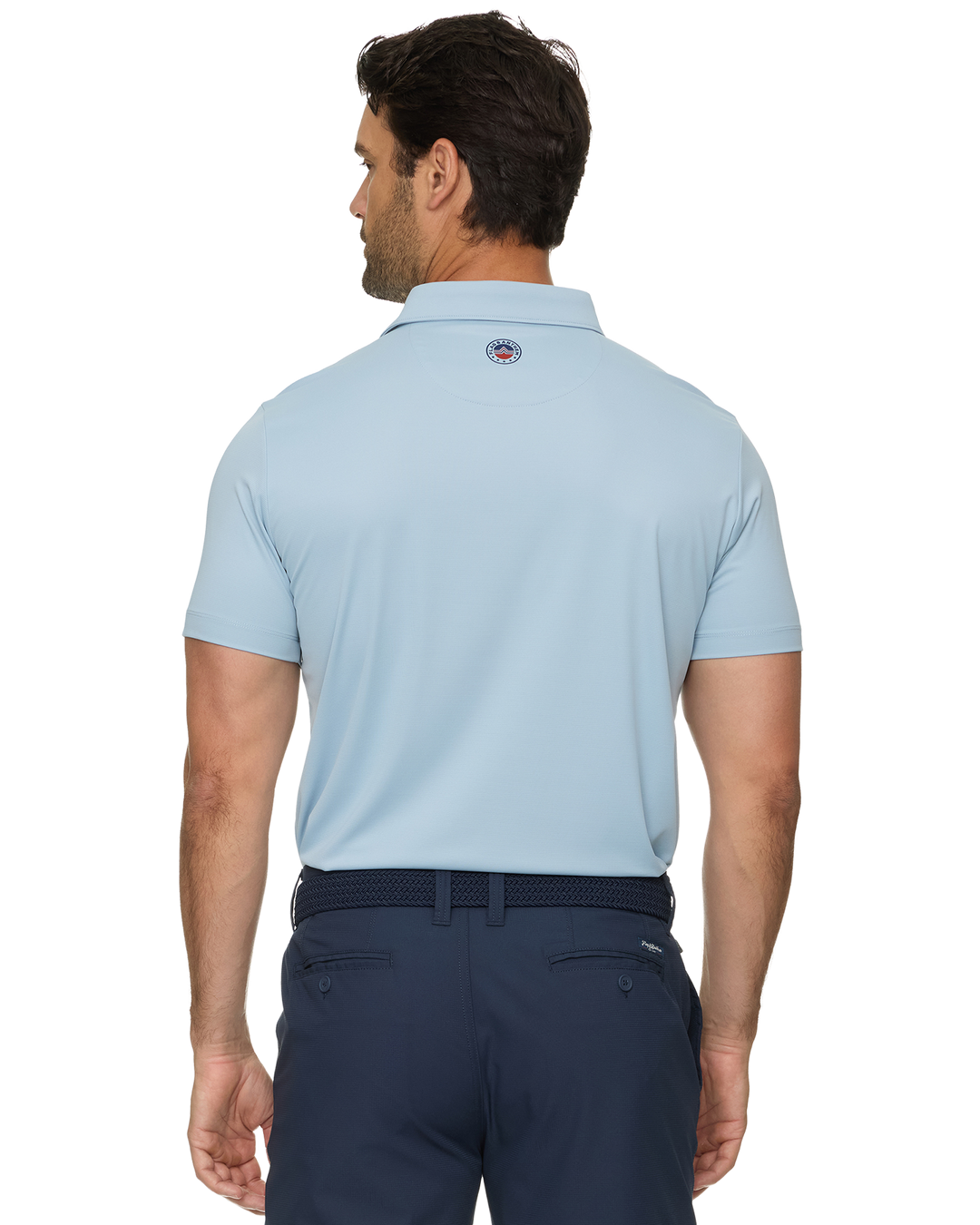 LINKS TEXTURED PERFORMANCE POLO