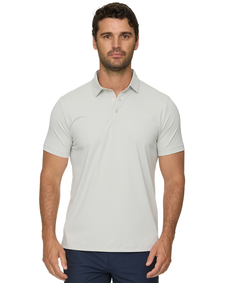 LINKS TEXTURED PERFORMANCE POLO