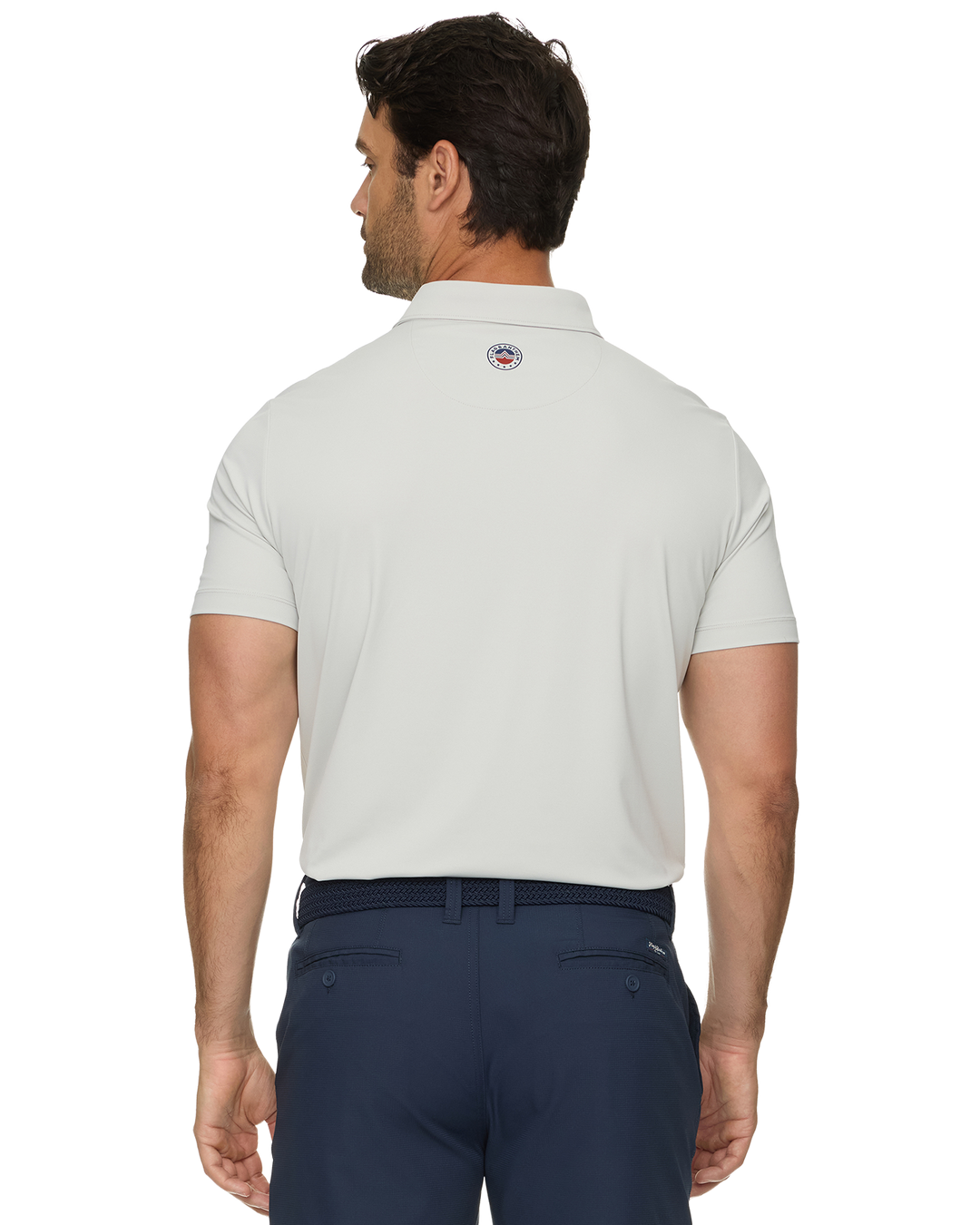 LINKS TEXTURED PERFORMANCE POLO