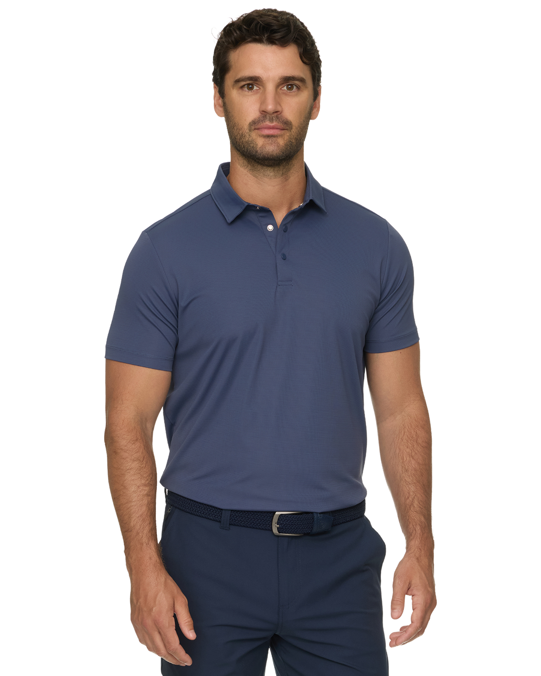 LINKS TEXTURED PERFORMANCE POLO