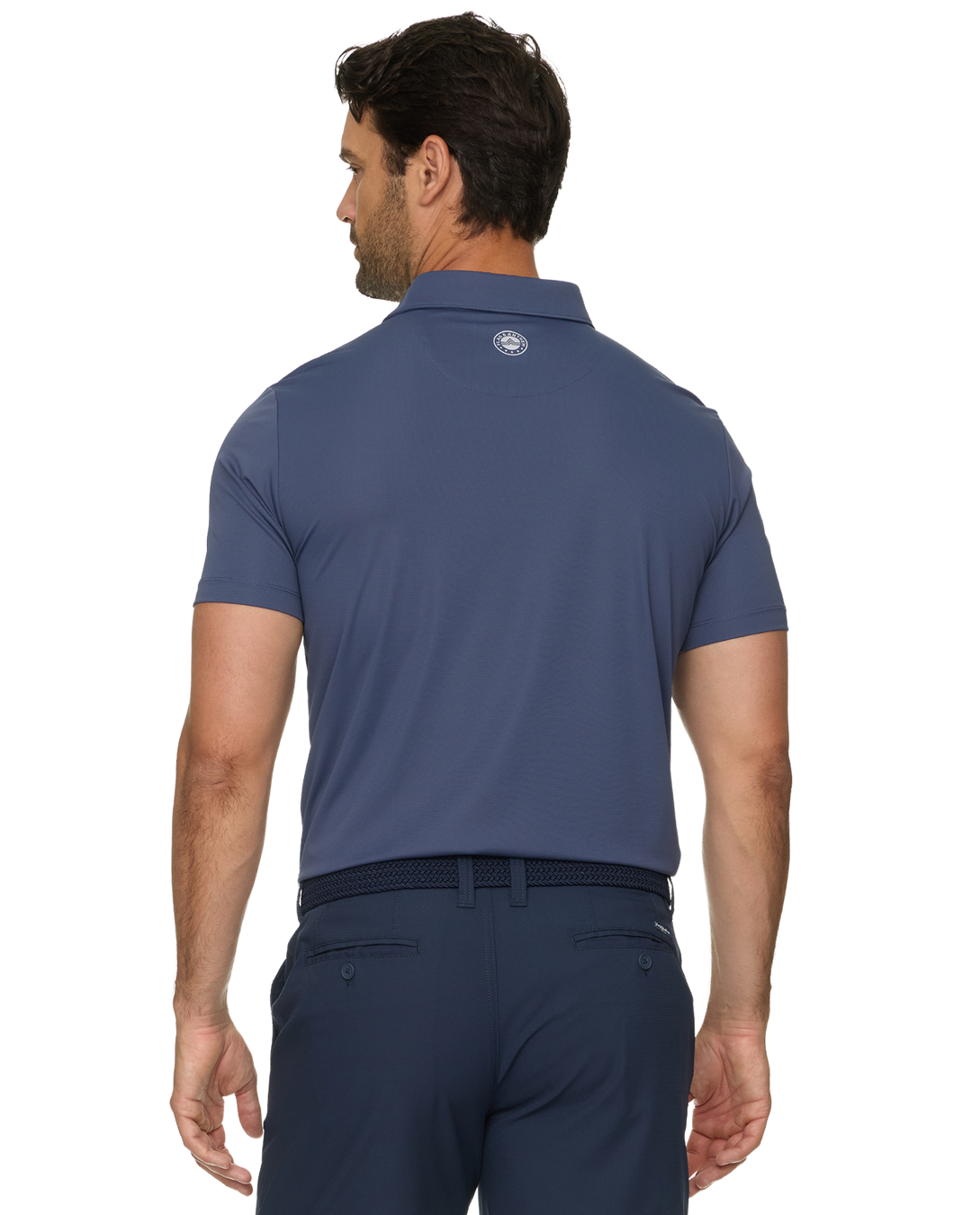 LINKS TEXTURED PERFORMANCE POLO