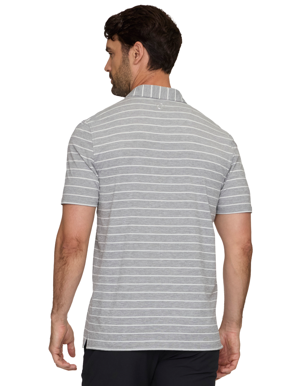 ELITE STRIPE PERFORMANCE POLO