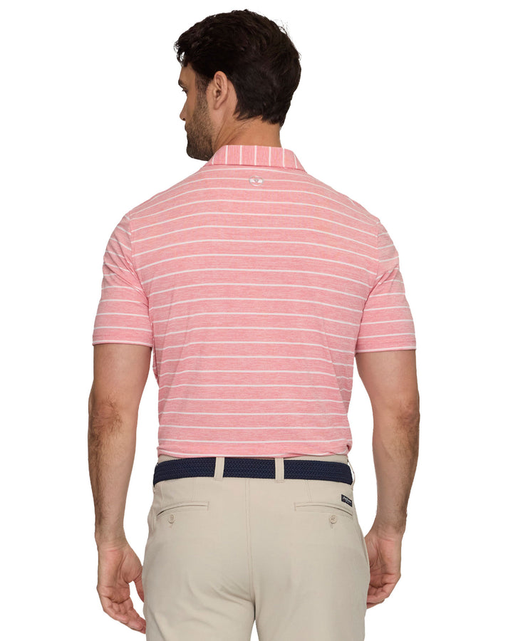 ELITE STRIPE PERFORMANCE POLO