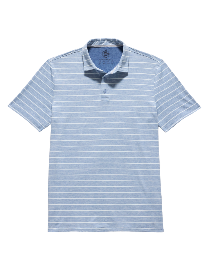 ELITE STRIPE PERFORMANCE POLO