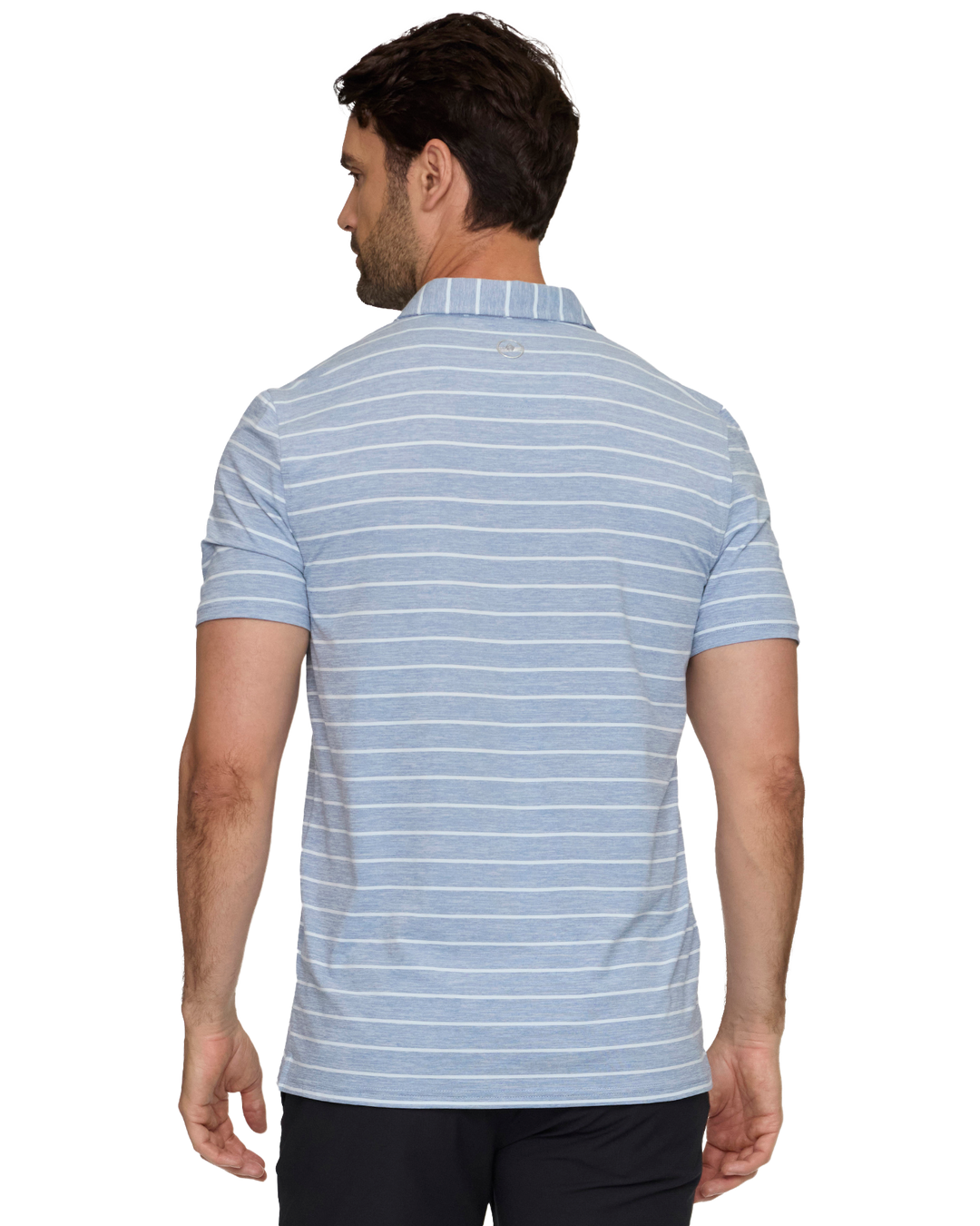 ELITE STRIPE PERFORMANCE POLO