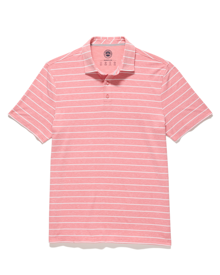 ELITE STRIPE PERFORMANCE POLO
