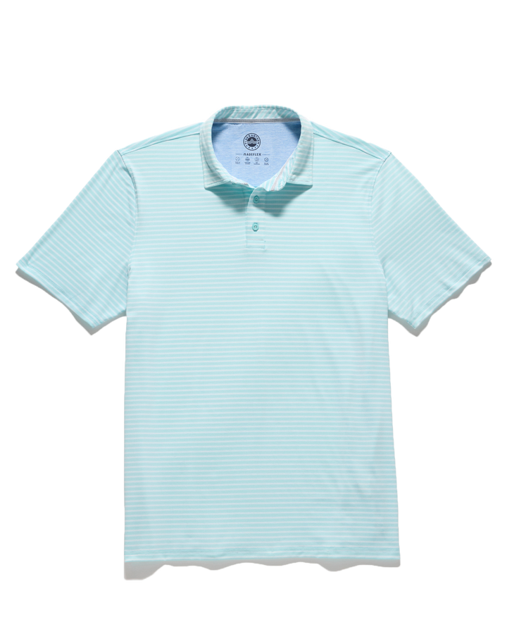 ELITE MINI STRIPE PERFORMANCE POLO