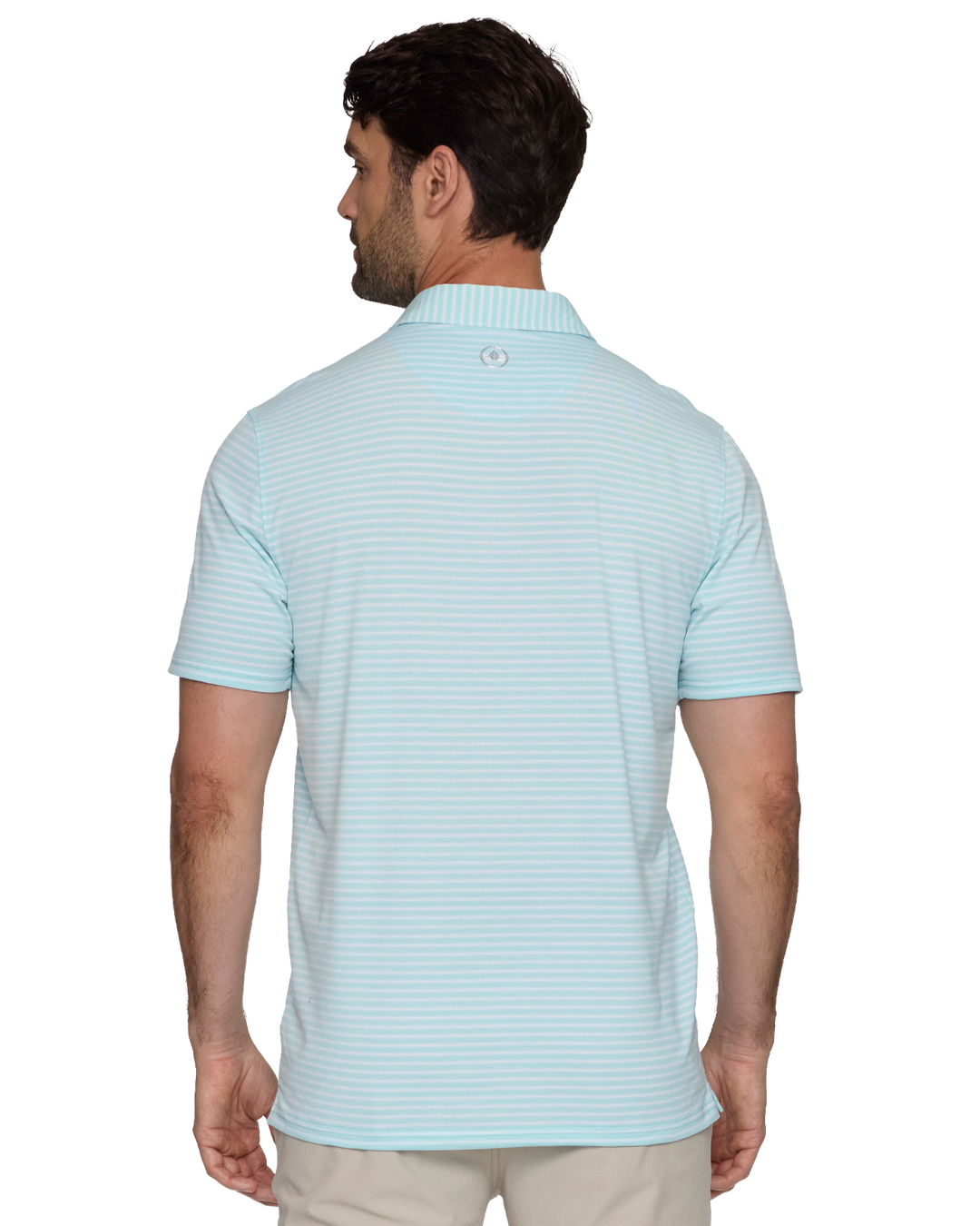 ELITE MINI STRIPE PERFORMANCE POLO