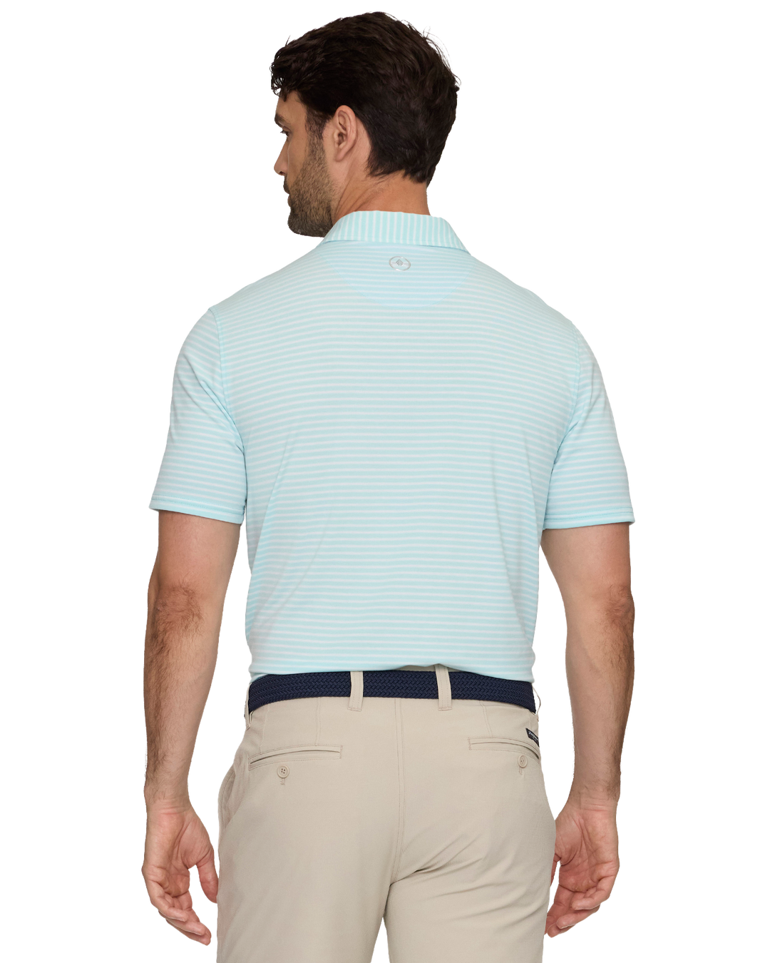 ELITE MINI STRIPE PERFORMANCE POLO