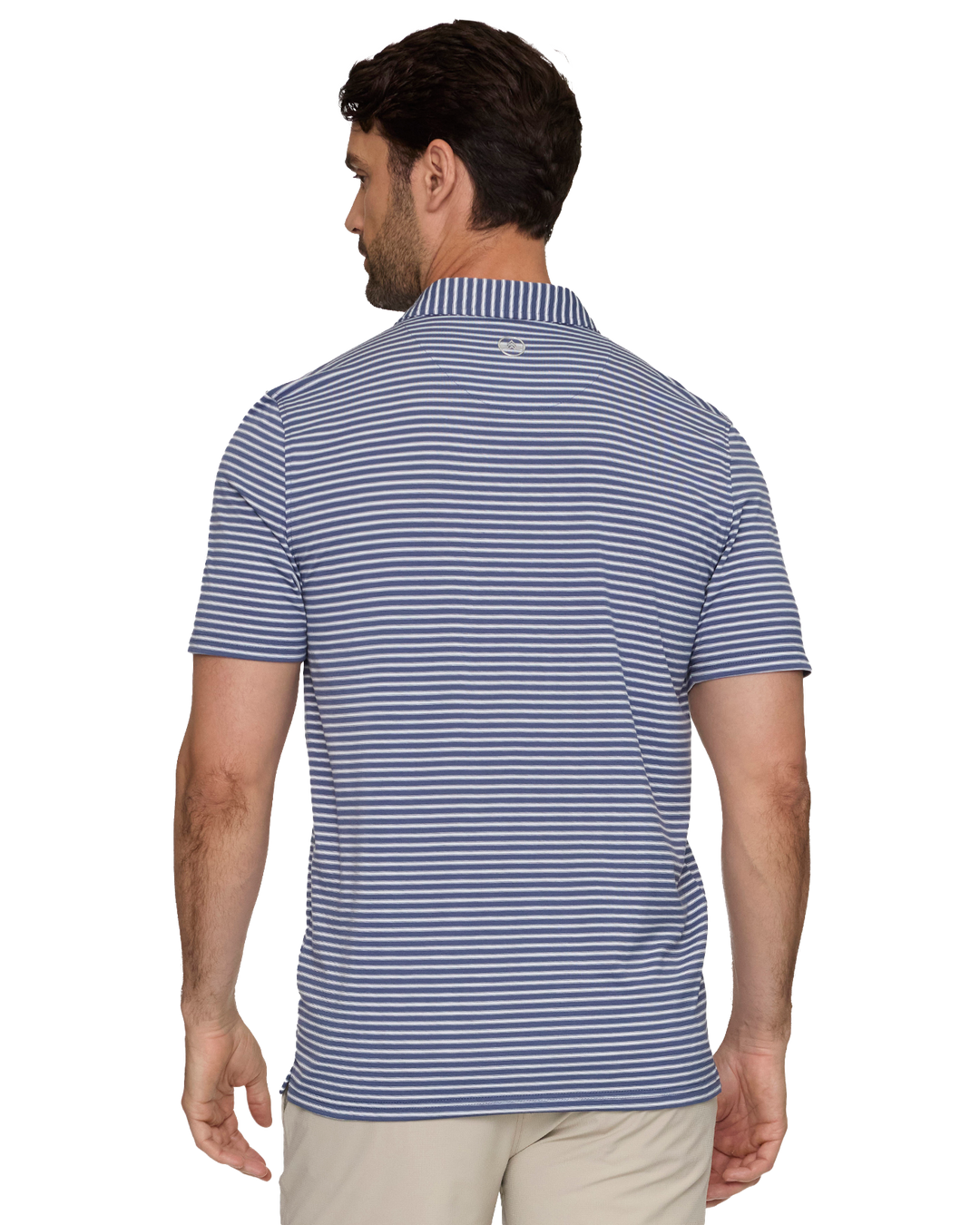 ELITE MINI STRIPE PERFORMANCE POLO