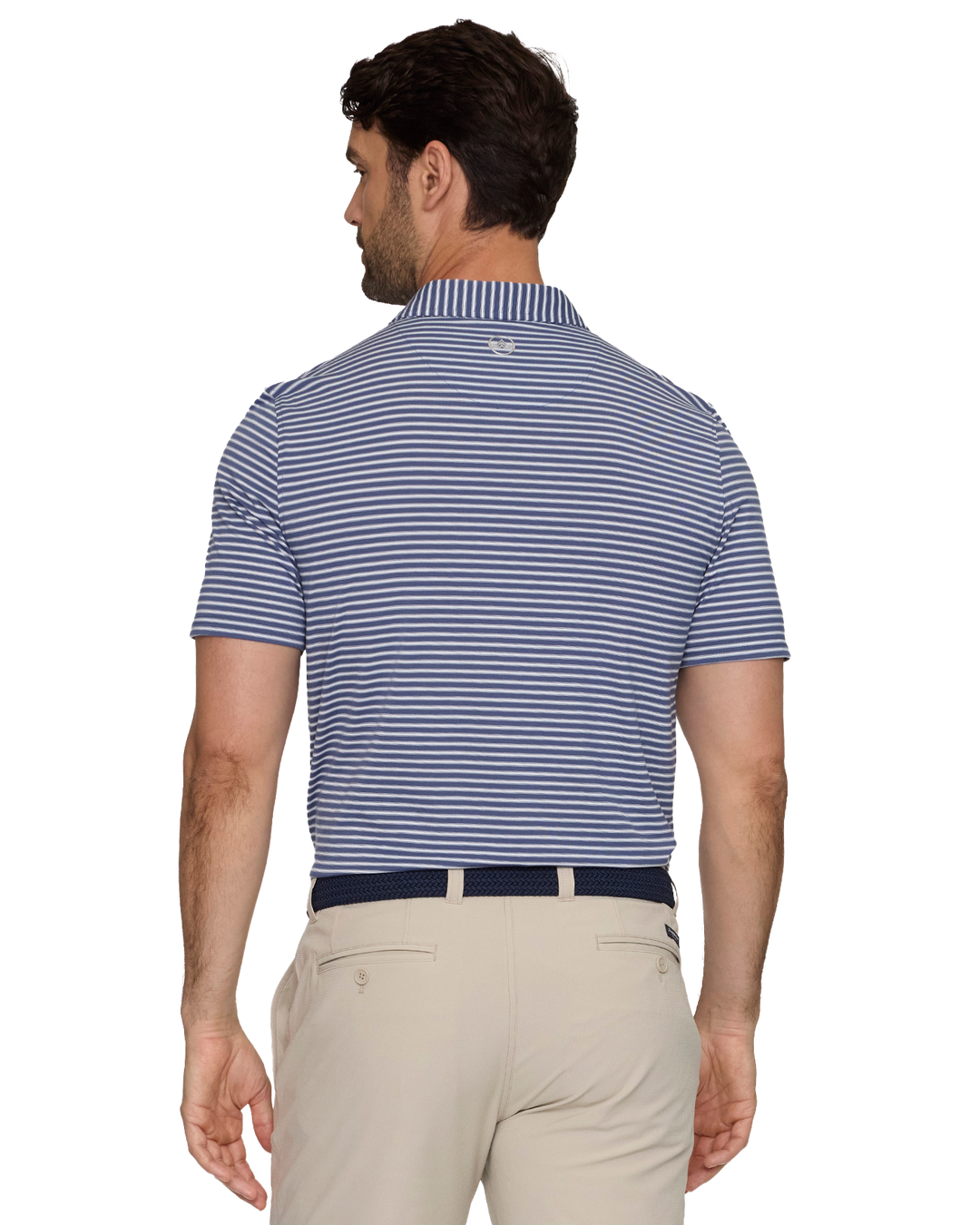 ELITE MINI STRIPE PERFORMANCE POLO