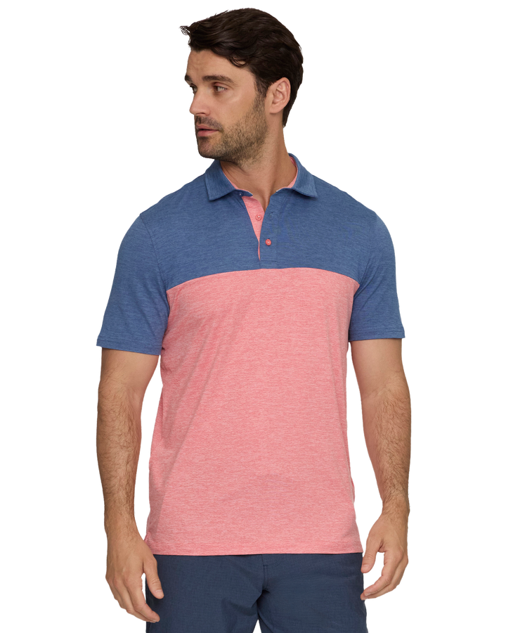 ELITE SOLID BLOCKED PERFORMANCE POLO