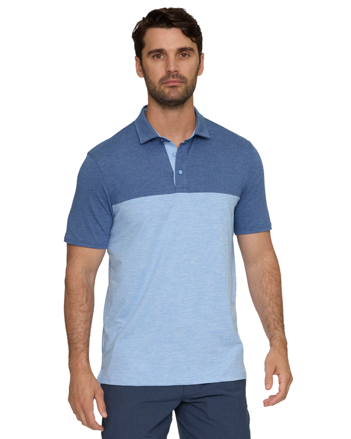 ELITE SOLID BLOCKED PERFORMANCE POLO