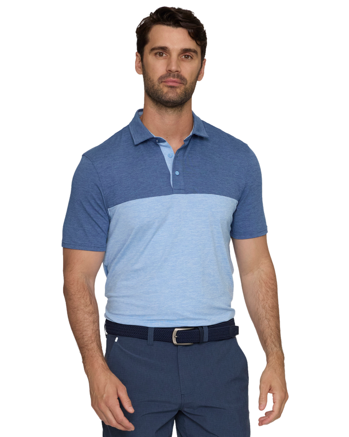 ELITE SOLID BLOCKED PERFORMANCE POLO