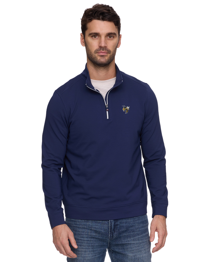GEORGIA TECH RIDGE STRETCH PERFORMANCE 1/4-ZIP