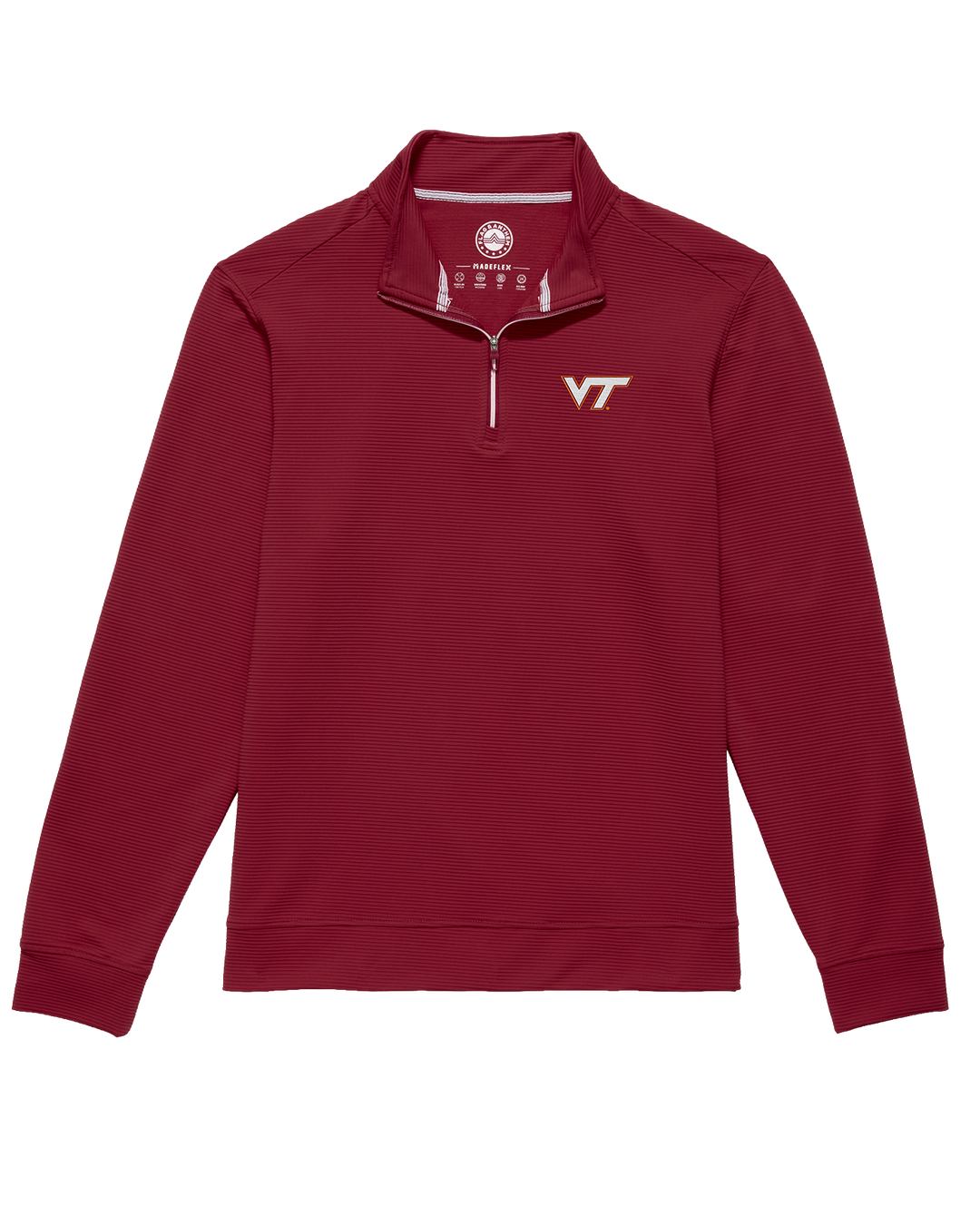 VIRGINIA TECH RIDGE STRETCH PERFORMANCE 1/4-ZIP