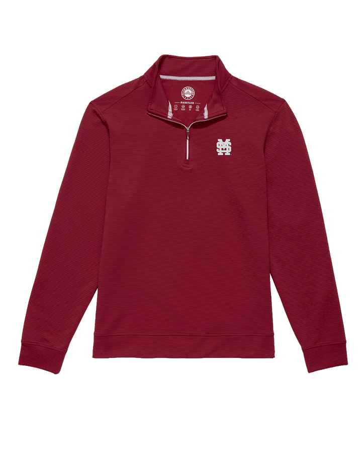 MISSISSIPPI STATE RIDGE STRETCH PERFORMANCE 1/4-ZIP