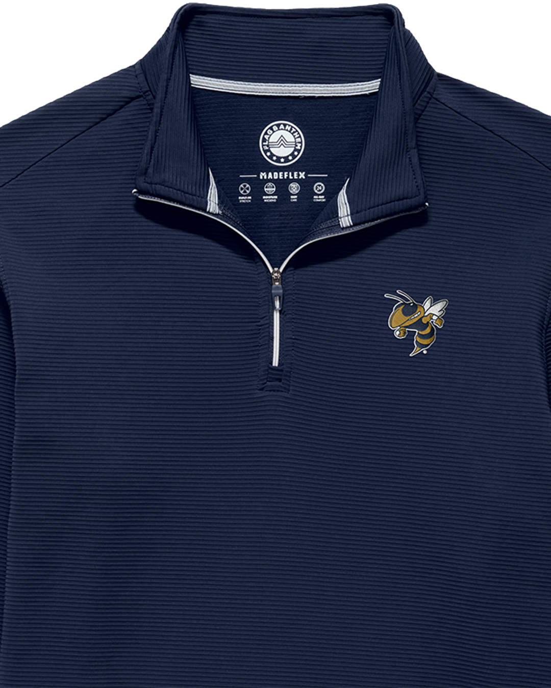 GEORGIA TECH RIDGE STRETCH PERFORMANCE 1/4-ZIP