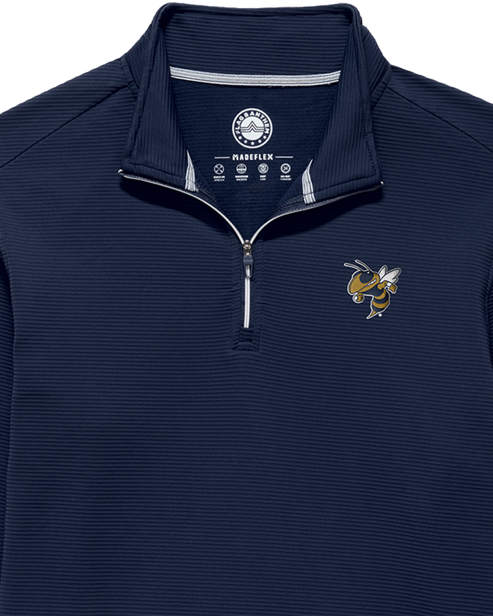 GEORGIA TECH RIDGE STRETCH PERFORMANCE 1/4-ZIP